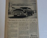 Vintage Buick Milton Berle Print Ad Advertisement 1950s pa10 - £10.08 GBP