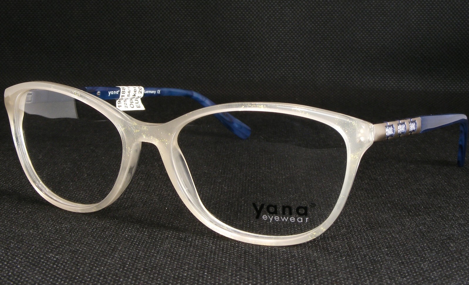Yana Por BoDe Diseño 2250 64 Único Raro Gafas Marco 54-16-135mm - $115.80