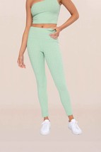 Mono B geo spiral legging in Green - size L - £22.93 GBP