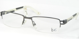 Bx. bx450 Col.3 Dark Grey /WHITE Eyeglasses Glasses Frame 54-17-140mm Germany - £72.68 GBP