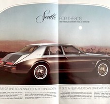 Cadillac Seville Elegante 1980 Advertisement Vintage Automotobilia DWEE24 - £31.31 GBP