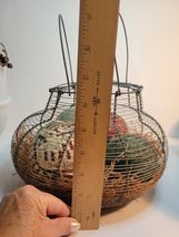 Vintage Wire Egg Basket image 5