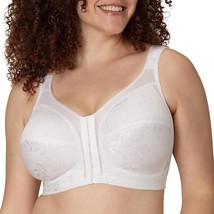 Playtex Women&#39;s 18 Hour Front-Close Wirefree Bra W/Flex Back 4695 Size 4... - $17.99