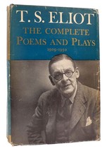 T. S. Eliot The Complete Poems And Plays 1909-1950 1st Edition Early Printing - $84.95