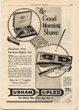 1920&#39;s Durham Duplex Shaver  Razor  Advertisement - $9.90