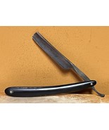 Antique ERN 9.5"+ Second Choice Straight Razor black wood wooden 19th Ge... - $17.99