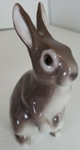 bing grondahl Porcelain figurine Rabbit Standing  Rare  Marked 5 " - $196.35