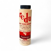 AMWAY Redu Rust Stain Remover 12 oz 1970 Vintage Prop 70s Laundry   FULL... - $24.49