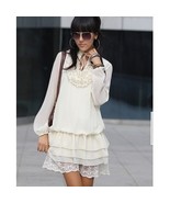 Women&#39;s Baby Doll Dress Ladies Fashion Pleated Front Bubble  - £28.06 GBP