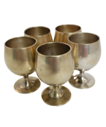 Leonard Silver Plate Mini Goblet Lot Liqueur Snifter Cordial Shot Glass Cup EPNS
