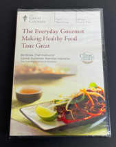 Great Courses Everyday Gourmet Making Healthy Food Taste Great DVD New Sealed - £8.57 GBP