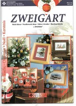 ZWEIGART Needle Art Christmas Cross Stitch Pattern Idea Book No 129 - £20.15 GBP