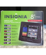 Insignia Infocast 8&quot; Internet Portable Media Display Tablet No Subscript... - $54.45