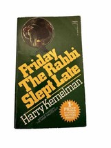 Friday The Rabbi Slept Late Harry Kemelman Book Of The Month Club Paperback - £11.86 GBP