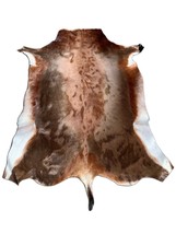 Deer Skin 2nd Grade Blesbok Antelope Hide Around 4X3&#39; Deer Skin African Antelope - £70.41 GBP