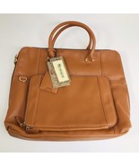 BRENICE Solid Brown Designer Handbag Multi Function Crossbody Bag - $442.88 MXN