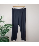 Lafayette 148 New York | Menswear Dark Gray Trousers Pants Work, size 8 - £91.70 GBP