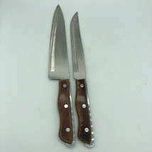 MAXAM Precision Hollow Ground Fine Stainless Steel Kitchen Knives SET OF 2 Japan - $18.66