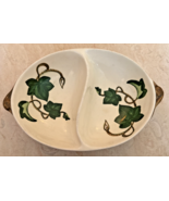 Metlox Poppytrail California Ivy Divided Serving Vegetable Bowl Vintage ... - €17,16 EUR