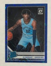 2019-20 Panini Donruss Optic Ja Morant Rated Rookie Blue Velocity Prizm #168 RC - $55.90