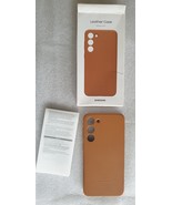 Samsung Leather Case Cover for Samsung Galaxy S23+ Plus - Brown - €17,08 EUR