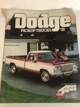 Vintage Dodge Pickup Truck 1978 Brochure - £7.77 GBP