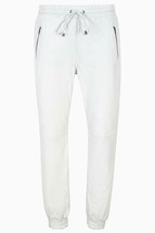 Leather Joggers Pant Men&#39;s White 100% Pure Lambskin Designer Stylish Custom Made - £123.58 GBP