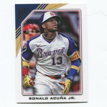 2022 Topps Gallery Baseball Ronald Acuna Jr. Base #147 Atlanta Braves - £1.54 GBP
