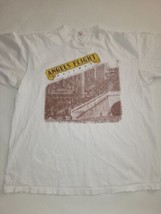 Vintage 90s Angels Flight Railway T Shirt Mens XL  Made In USA Downtown LA - $22.77