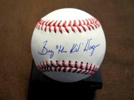 BILLY WAGNER &quot; THE KID &quot; ASTROS METS BRAVES SIGNED AUTO OML BASEBALL JSA... - £118.24 GBP