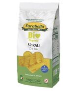 Farabella dry pasta Organic BIO Gluten Free Spirali - 12 OZ (PACK OF 6) - $1,001.84 MXN