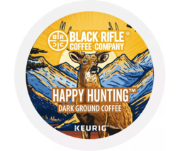 BLACK RIFLE COFFEE HAPPY HUNTING BLEND KCUPS 88CT - £54.08 GBP