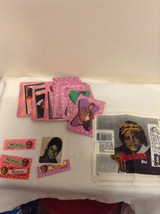Michael Jackson 4 Gum Wrappers &amp; 5 Wrappers 15 Cards 15 Sticker 1984 Top... - £10.35 GBP