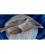 Leilani  Genuine Monkey Pod Wood Hand Crafted Large Leaf Bowl - 18 in x ... - $553.58 MXN