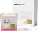 Mothers Day Gifts for Mom Women, Peach Scented Candles Gift Set with Ref... - £33.68 GBP