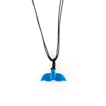 Color-Changing Necklace - Whale Tail - White to Blue by DeSol for Women ... - $11.54