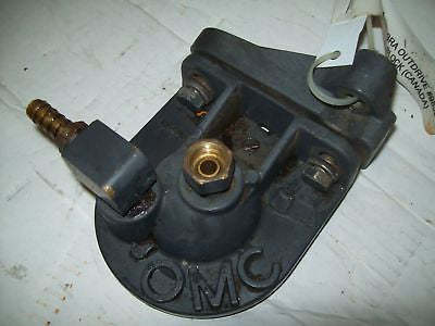 OMC Cobra gm 5.0L Fuel Filter Housing w/ mount bracket Sterndrive GM Motor - $34.00