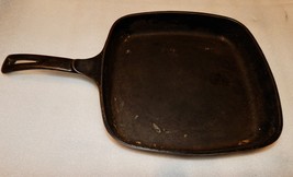 Cast Iron Square Pan 9 3/4”x 1 3/4” Deep Wagner Ware Sidney-0 Skillet 12... - $51.32 CAD