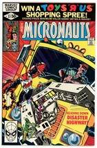 Micronauts 22 NM 9.2 Marvel 1980 Bronze Age Tales from the Microverse Backup - £9.52 GBP