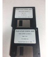 Creative Labs Rev 1 Plug And Play Config Mgr Disks 1 &amp; 2 - $8.42