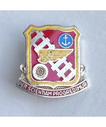 Vintage US Army Transportation Center School Unit Crest DUI DI Enamel Pi... - £10.13 GBP