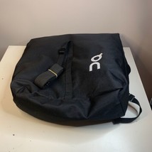 NEW On Cloud Running Ambassador Pack Tote Bag Backpack Black Unisex - £15.63 GBP