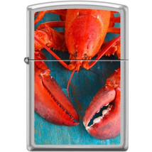 Zippo Lighter - Lobster Satin Chrome - 854474 - $508.46 MXN