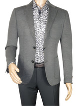 Men&#39;s MONO Turkey Casual Dress Jacket Patch Pockets Thick Cotton 1557-04... - $149.99