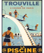 14180.Decor Poster.Home Room wall vintage interior design.Trouville Fren... - $17.10+