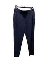 Eileen Fisher Navy Blue Cropped Pants with Pockets XS EXTRA SMALL NWOT - $39.59