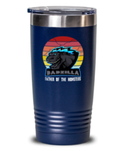 Dad Tumbler Dadzilla Father Of The Monsters Blue-T-20oz - £22.77 GBP