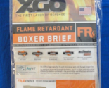 NEW 1F13X XGO TAN FIRST LAYER OF DEFENSE FLAME RETARDANT MEN&#39;S BOXER BRI... - $14.57