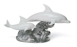 Lladro Porcelain - A Swimming Lesson - Height 17 cm - $226.61