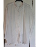 Mens 3XL? White Tuxedo Shirt 33&quot; Across Chest EUC - $350.51 MXN